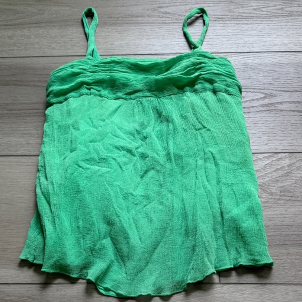 GAP Vintage Green Camisole Top